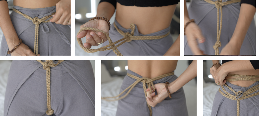 Crotch Rope with Knot