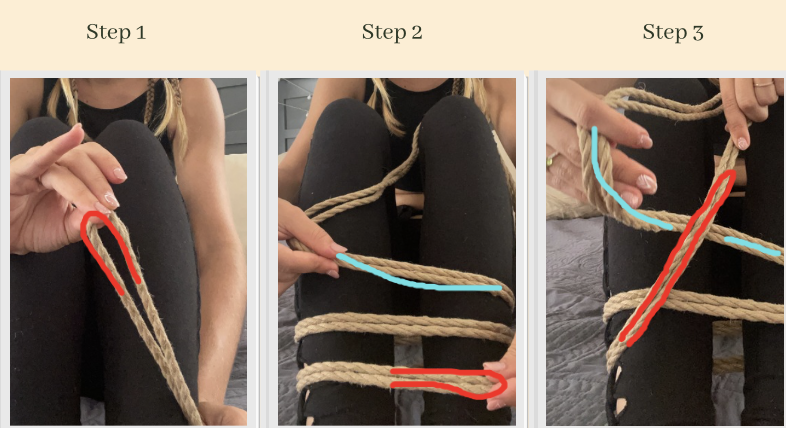 Double Column Tie tutorial from Shibari Discovery Course by Voudou Ropes