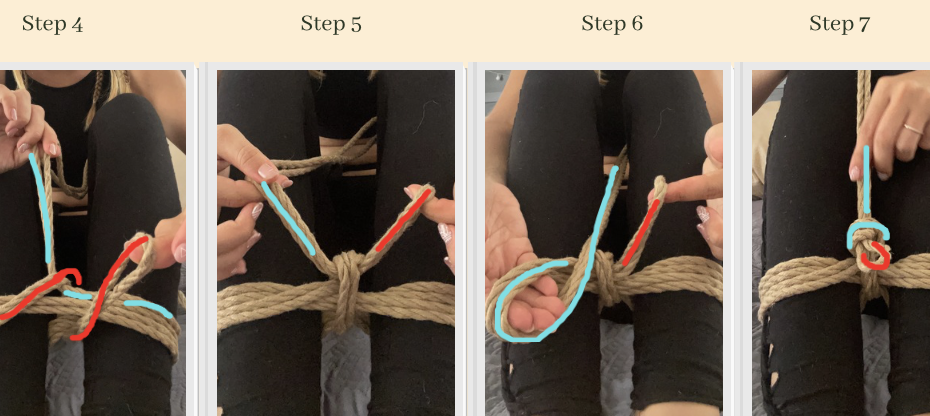 Double Column Tie tutorial from Shibari Discovery Course by Voudou Ropes