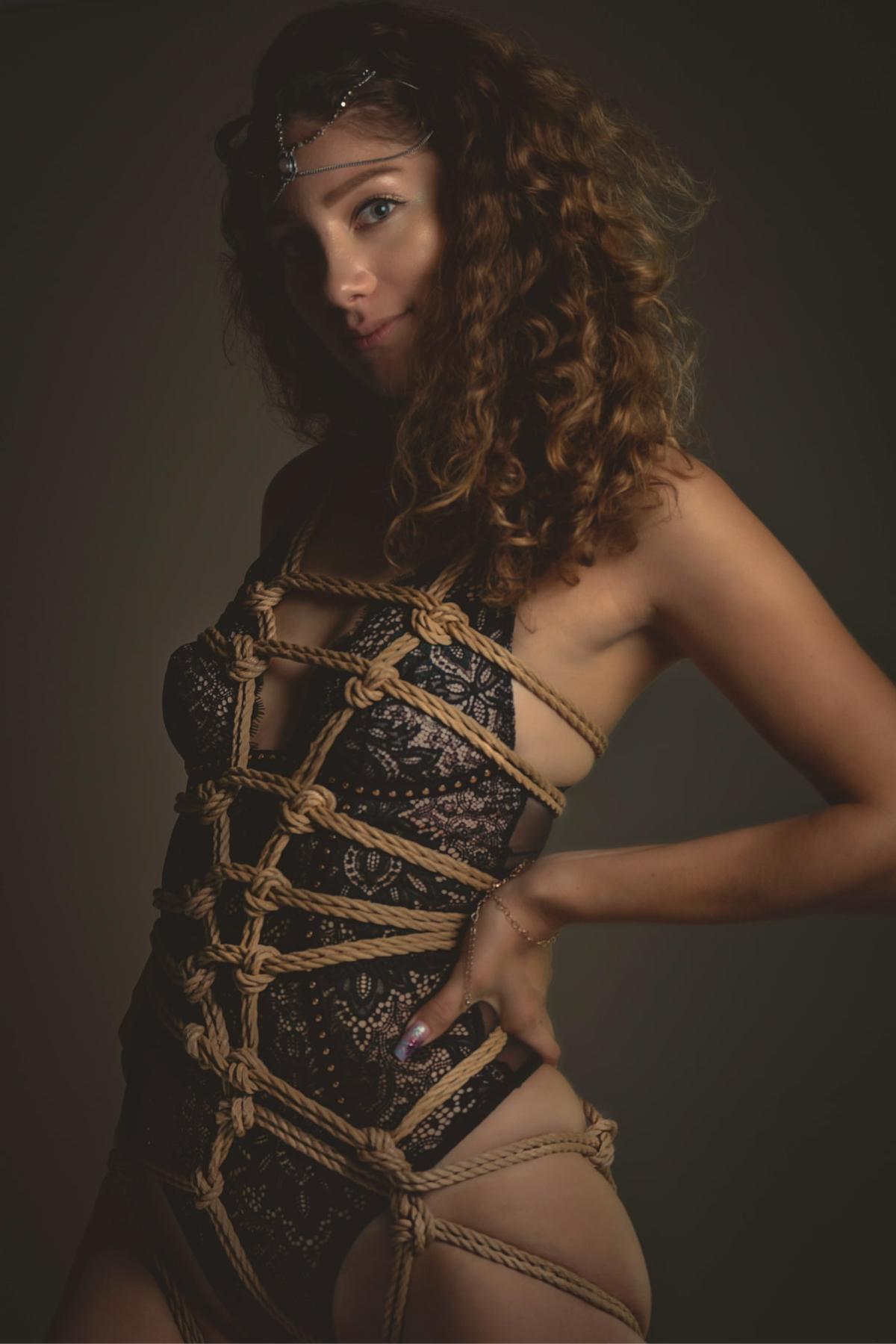 Boudoir photo session example