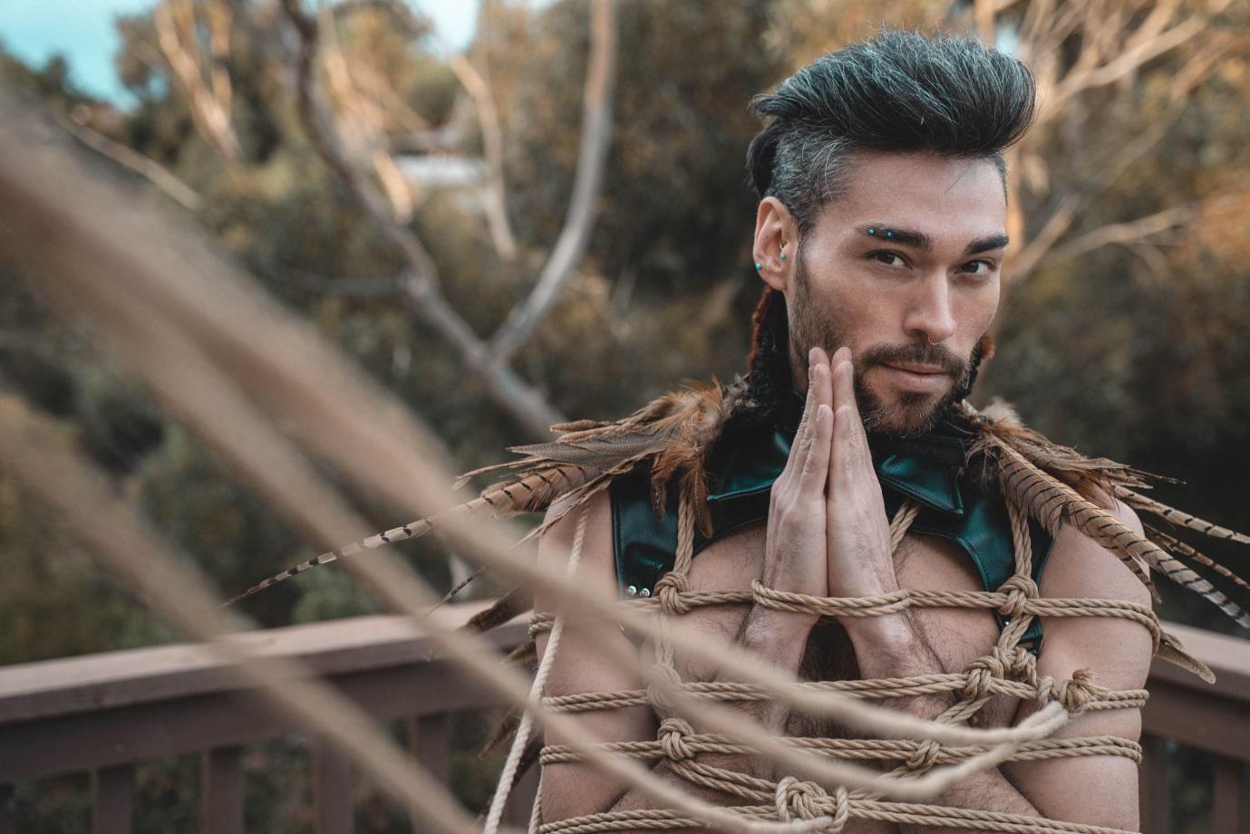 Gentlemen shibari portrait