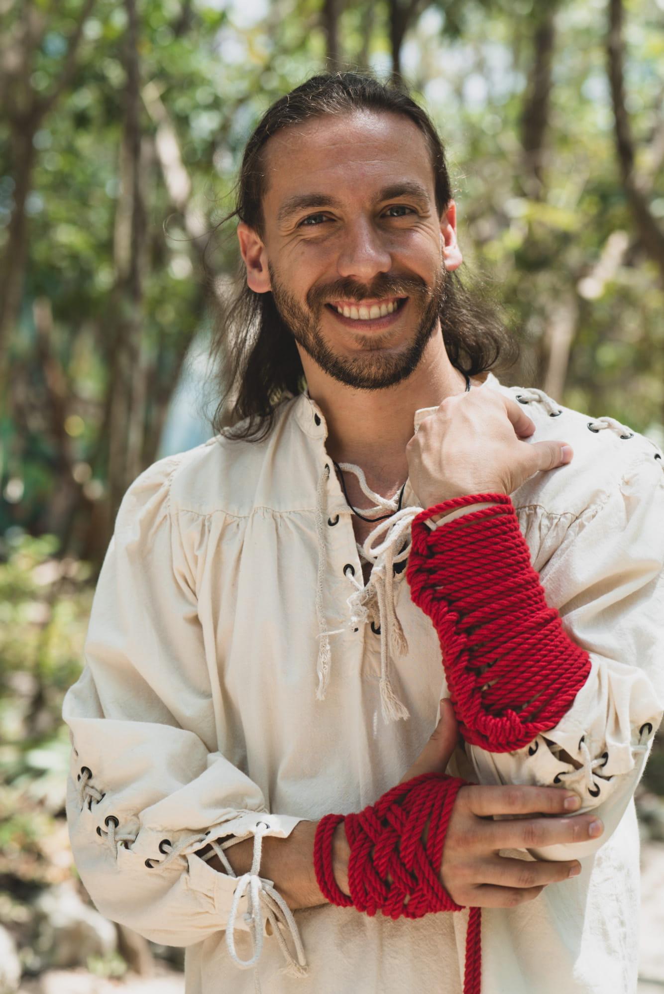 Gentlemen shibari portrait