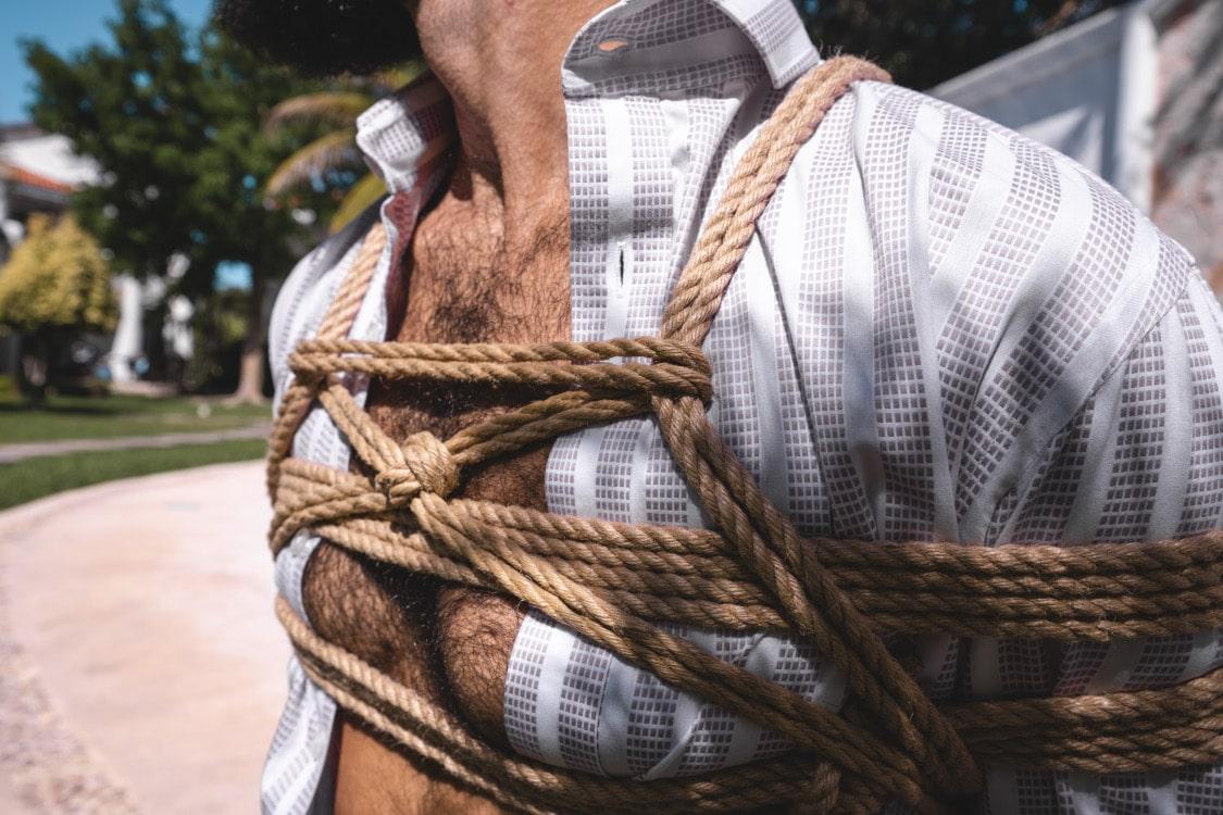 Gentlemen shibari portrait