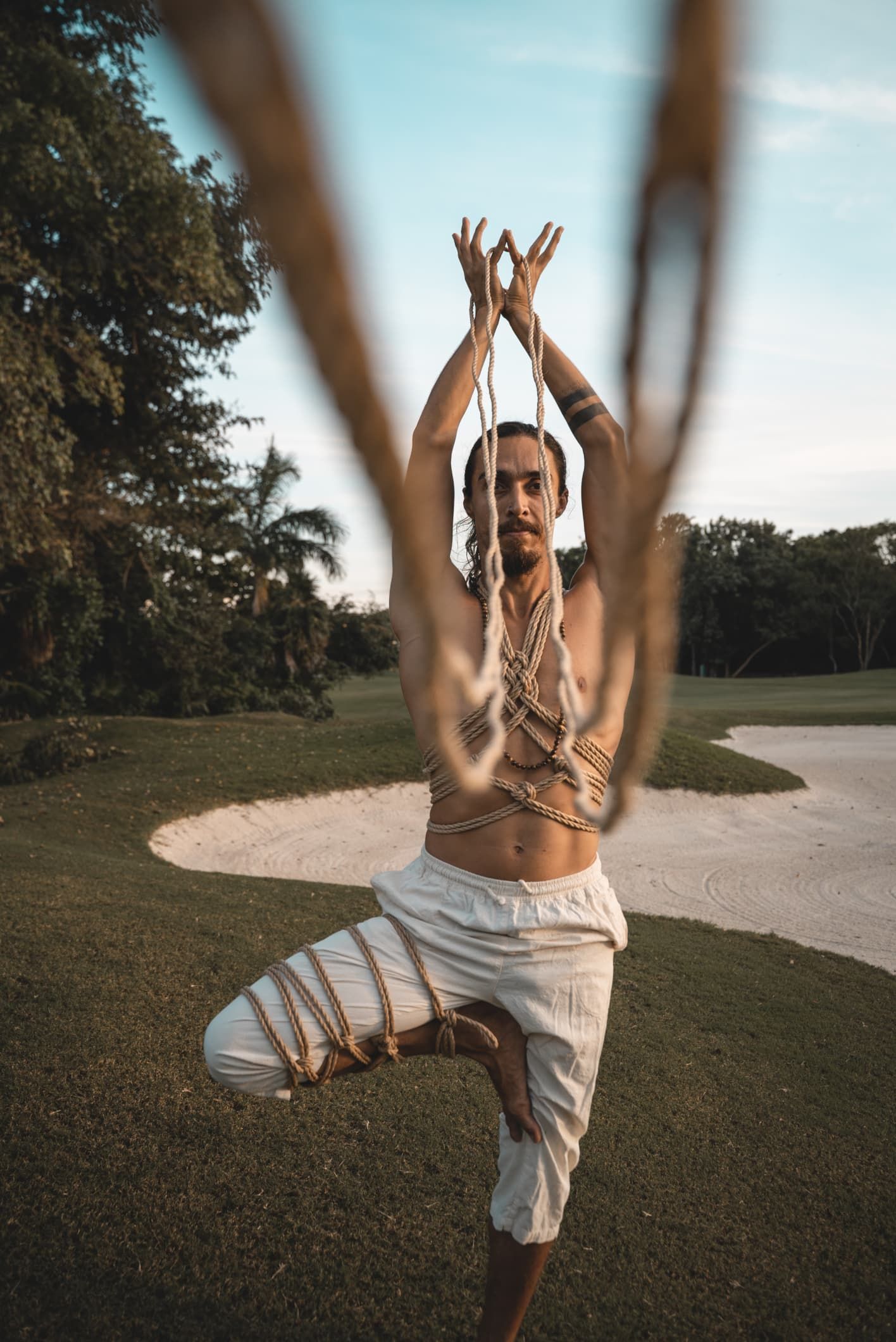 Gentlemen shibari portrait