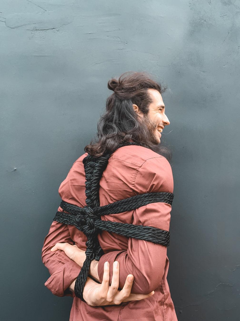 Gentlemen shibari portrait