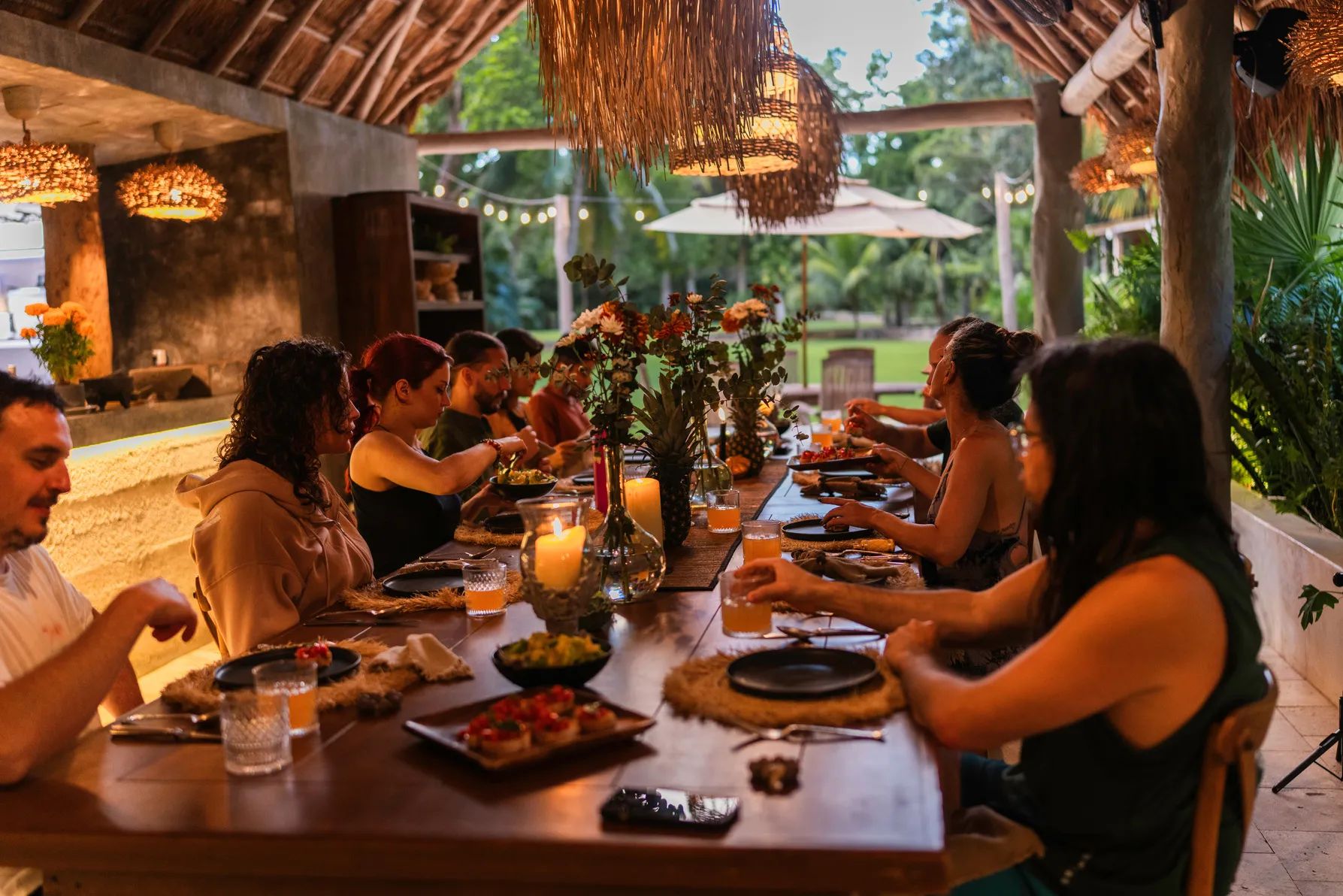A shared moment from a Voudou Ropes retreat