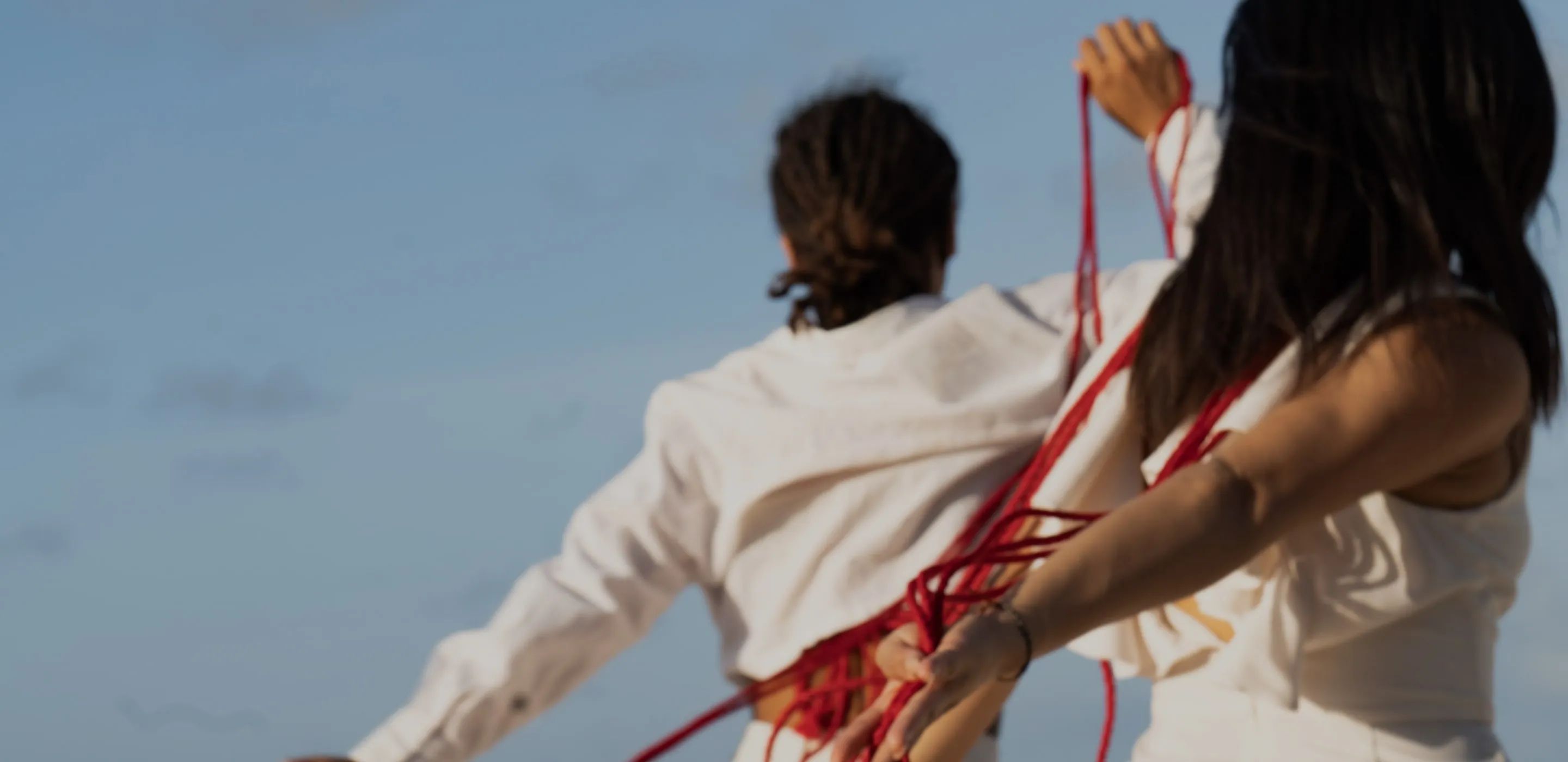 The jungle setting of the Voudou Ropes shibari retreats in Mexico