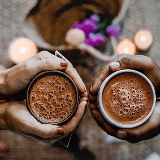 A cacao ceremony followed by sound healing with ancestral instruments