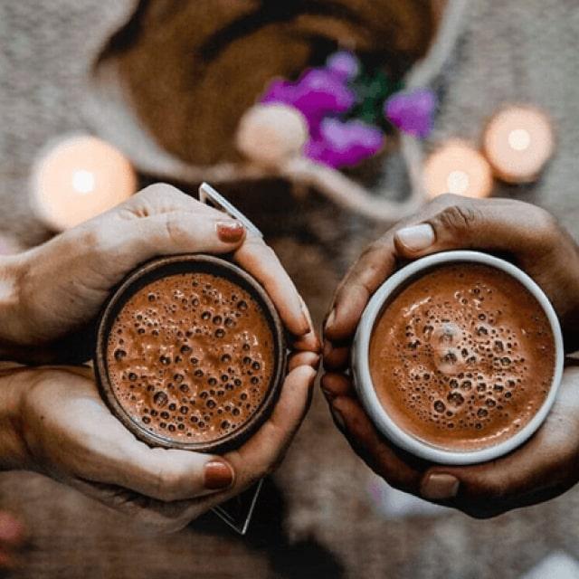 A cacao ceremony followed by sound healing with ancestral instruments